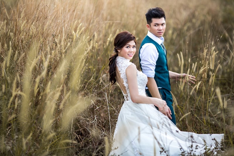 Wedding couple